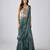 Green printed nylon saree