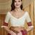 Riva enterprise women's designer embroidery georgette saree with unstitched blouse