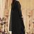 Black Georgette Embroidery Sequence Work Kurta Pant with Dupatta Set For Women