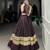 Georgette Bandhej Chaniya Choli with Gota Patti & Mirror Lace