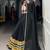 black Rayon Chaniya Choli with Sequins & Gota Patti Lace Accents