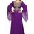 Royal Purple Golden Embroidered Stitched Kaftan – Elegant Party & Wedding Wear