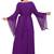 Royal Purple Golden Embroidered Stitched Kaftan – Elegant Party & Wedding Wear