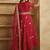 Red Chanderi Silk Embroidery Work Kurta Pant with Net Dupatta For Women