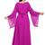 Elegant Onion Color Gold-Embroidered Stitched Kaftan – Festive & Wedding Wear