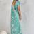 Turquoise thread work soft burberry saree