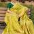 parrot green color dola silk blend saree