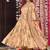 Off white muslin printed designer plazzo suit