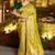 Dola silk blend meenakari weave work saree in paroot green