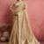 Beige soft silk blend weaving saree