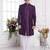 Men's wine  3 peice jacket set with imported jaquard silk and faux satin