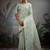 light blue tissue linen khatli handwork saree