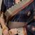 Navy blue cutdana work kota linen saree