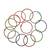 Set of 12 multicolour thread bangles set