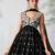 Black Art Silk Embroidery Work Anarkali Kurta Pant with Dupatta Set For Women 