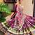 Vibrant Lehenga with Intricate Mirror Work and Digital Prints