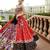 Vibrant Multicolor Traditional Embroidered Lehenga Set