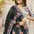 White Muslin Cotton Lehenga with Vibrant Digital Prints and Embroidered Choli