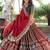 Elegant Traditional Red and Black Embroidered Lehenga with Dupatta