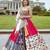 Vibrant Patchwork Lehenga with Embroidered Choli and Mirror-Embellished Dupatta