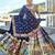 Vibrant Heavy Muslin Cotton Lehenga with Real Mirror Work and Embroidered Dupatta