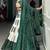 Green Tussar Silk Bandhej Print Lehenga Set with Gotta Patti Dupatta