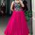 Pure Rayon Lehenga Set with Viscose Jacquard Blouse & Coin Lace Detailing