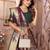 Maroon silk blend zari weaving paithani saree with peacock border and pallu