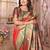 Red silk blend zari weaving paithani saree with peacock border and pallu