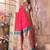 Hot pink silk blend zari weaving paithani saree with peacock border and pallu