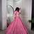 pink Chanderi Chaniya Choli with Cowrie Shell Lace Detailing
