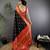 Black silk blend butti zari weaving banarasi saree with woven saree