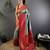Grey silk blend butti zari weaving banarasi saree with woven saree