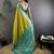 Light green silk blend butti zari weaving banarasi saree with woven saree