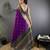 Magenta silk blend butti zari weaving banarasi saree with woven saree