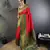 Red silk blend butti zari weaving banarasi saree with woven saree