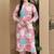 Women's cotton floral printed kurta with pant