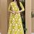 Women's cotton botanical floral printed kurta with pant