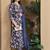 Women's cotton blend  floral printed kurta & pant with dupatta
