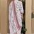 White cotton blend printed ready to wear patiala salwar suit