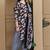 Black cotton blend printed ready to wear patiala salwar suit