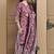 Wine cotton blend printed ready to wear patiala salwar suit