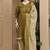 Green cotton blend printed ready to wear patiala salwar suit