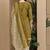 Green cotton blend printed ready to wear patiala salwar suit