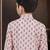 Pink rayon degital printed kurta and silk dupion pajama for kids