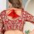 RED embroidered sequin net lehenga choli