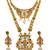 Bridal temple jewellery combo set for women | traditional south indian wedding jewellery
