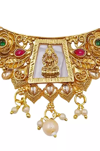 Bridal temple jewellery combo set for women | traditional south indian wedding jewellery