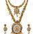 Bridal temple jewellery combo set for women | traditional south indian wedding jewellery