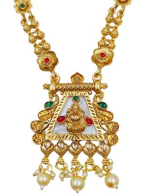 Bridal temple jewellery combo set for women | traditional south indian wedding jewellery 5